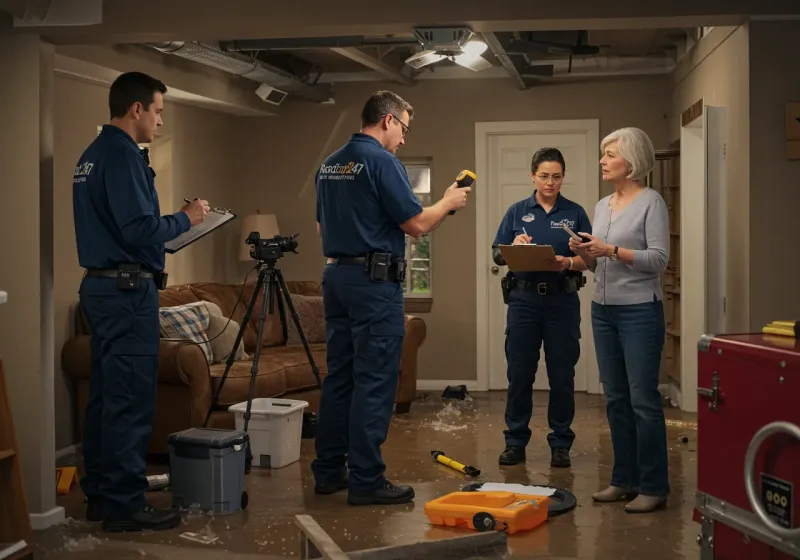 Water Damage Assessment and Insurance Documentation process in Lindsborg, KS