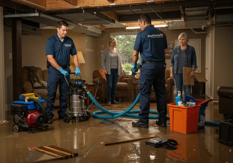 Basement Water Extraction and Removal Techniques process in Lindsborg, KS